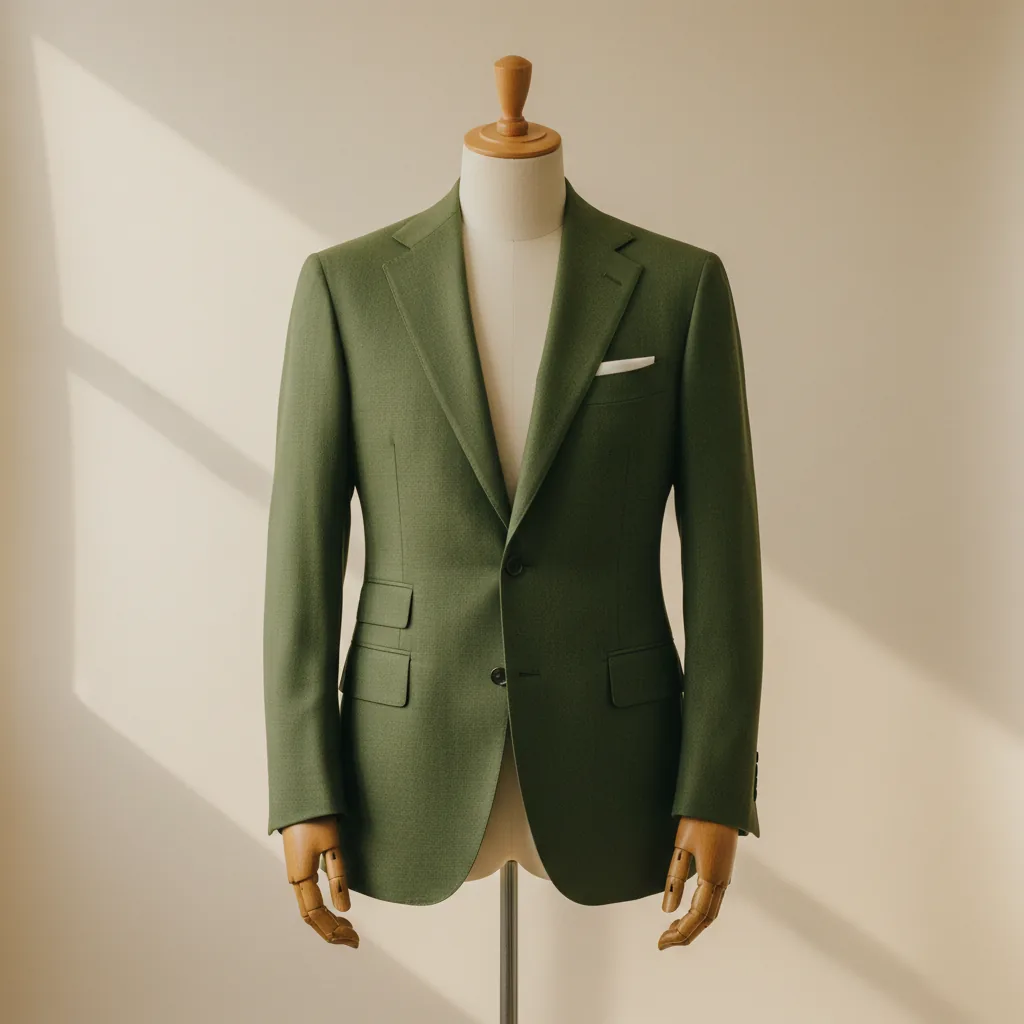 Jacket in Olive Drab